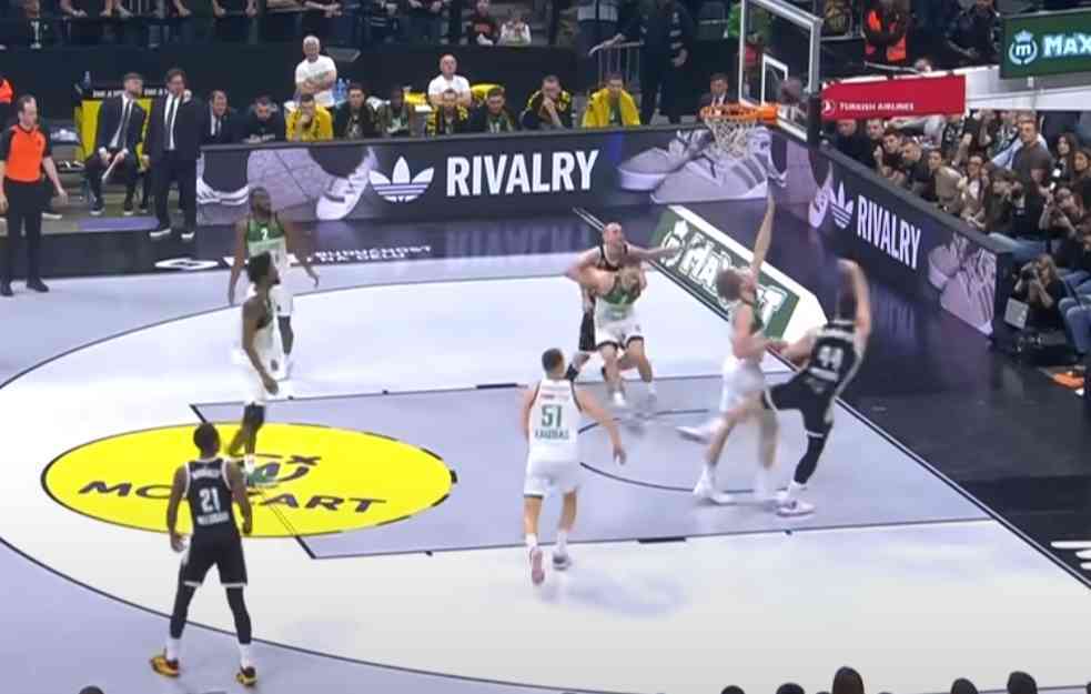 PARTIZAN SLAVIO U EVROLIGI: Crno-beli u paklu Arene slomili Žalgiris (VIDEO)