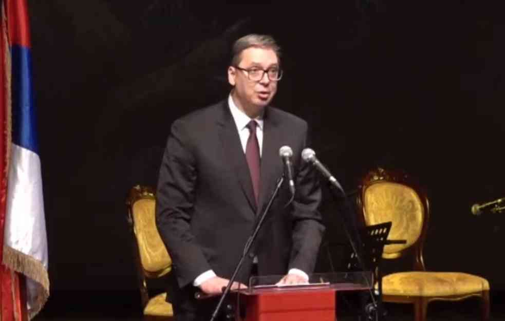 VUČIĆ U SKOPLJU: Srbija nije u lakoj situaciji, ali bez obzira na izazove, kao i Sveti Sava - bira slobodu i suverenost (VIDEO)