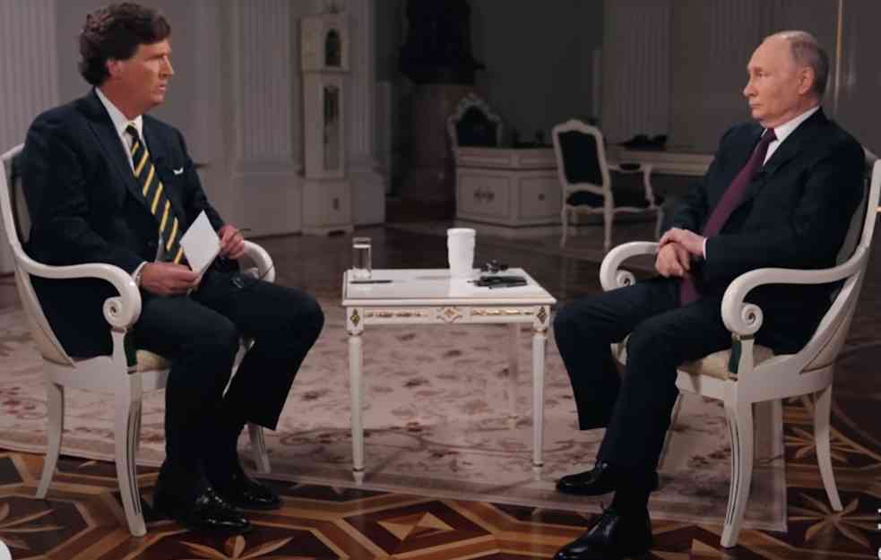 Putin otvoreno u intervju sa Karlsonom: "Rusija nije mogla da ne ustane u odbranu Srbije" (VIDEO)
