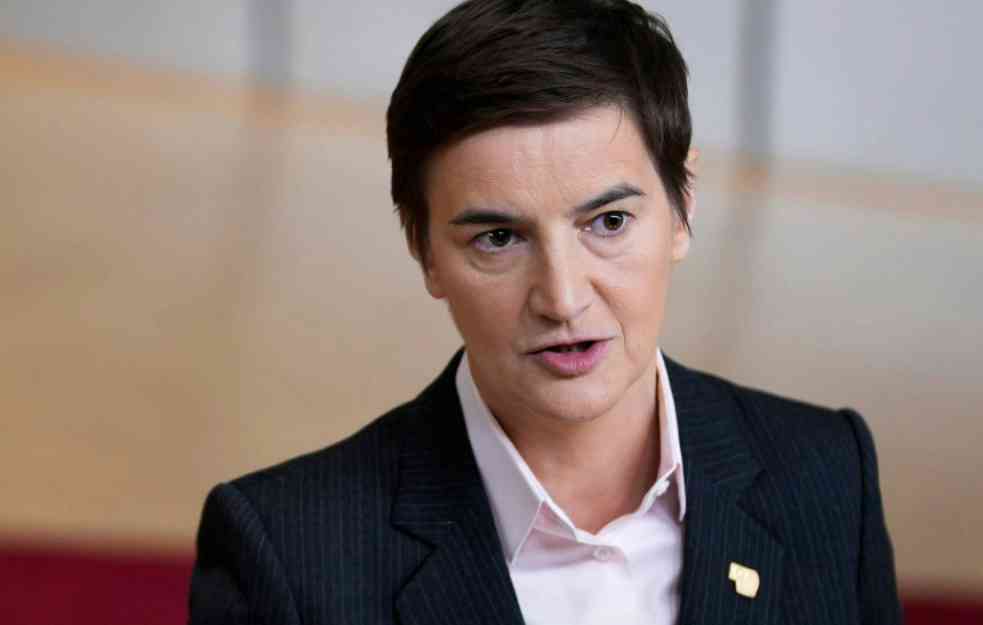 ANA BRNABIĆ: Podnela bih ostavku kada bi mi neko zatražio međunarodnu istragu