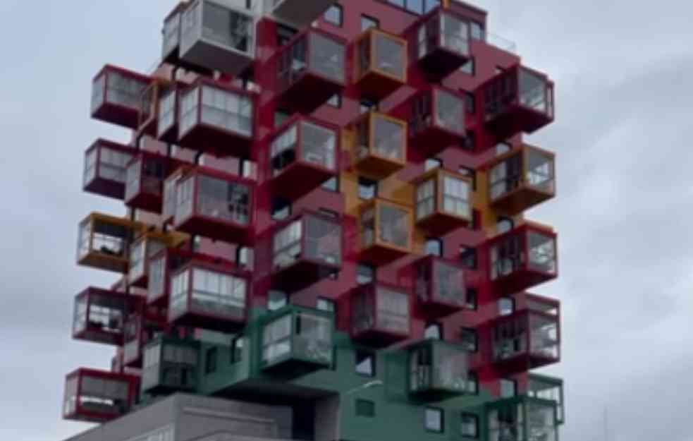Da li je ovo najčudnija zgrada ikad? Nekima liči na lego kocke, a drugima na korona virus (VIDEO)