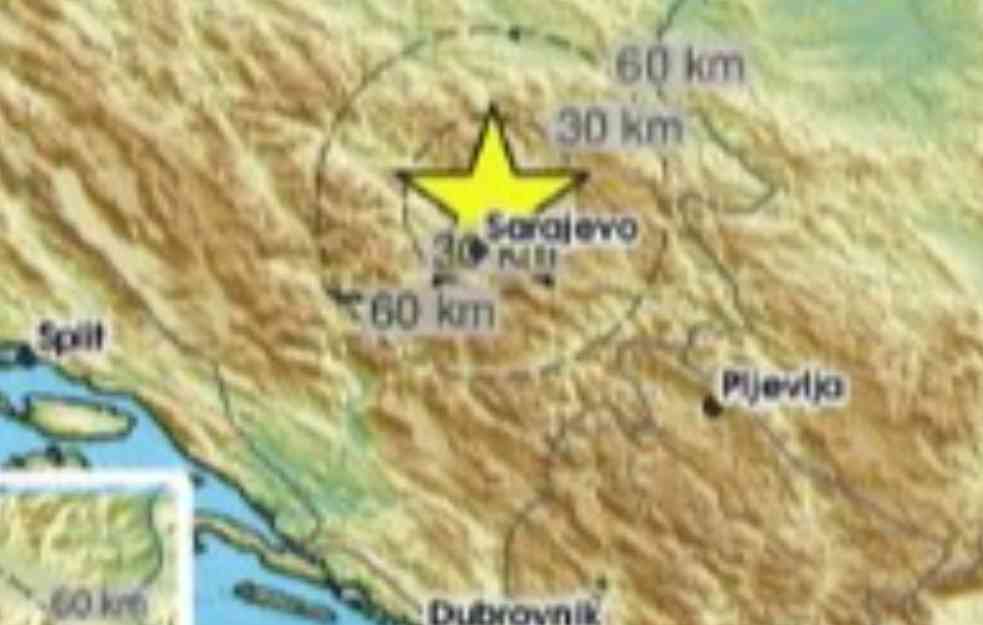 JAK ZEMLJOTRES POGODIO SARAJEVO: Potres od četiri stepena po Rihteru