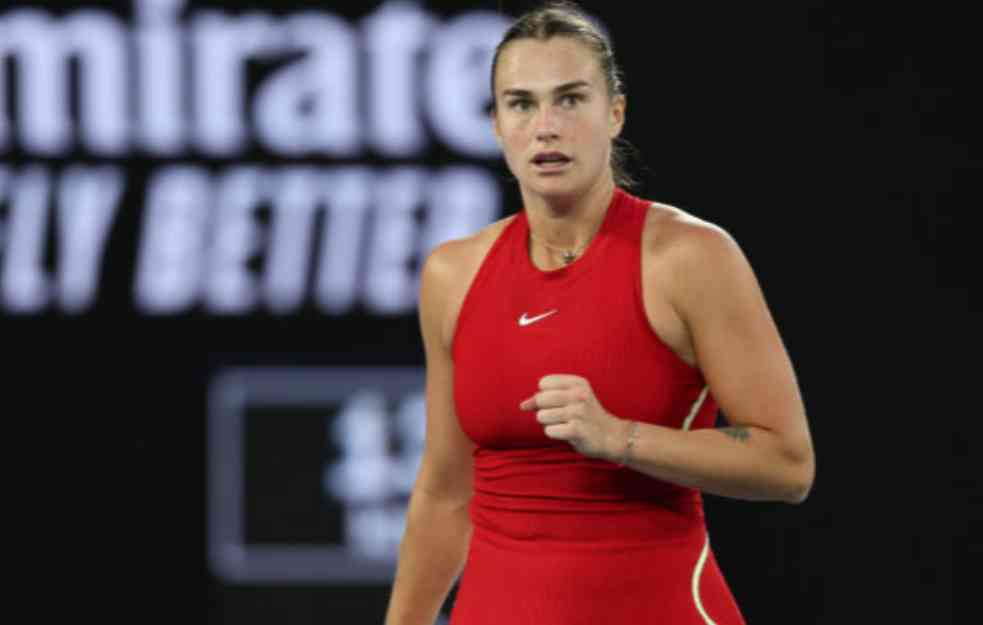 Sabalenka prošla u četvrtfinale bez i jednog poena