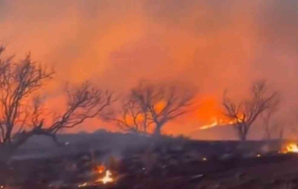 ŠUMSKI POŽARI ZAHVATILI TEKSAS: Građani hitno evakuisano (VIDEO)