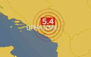 TRESLA SE CRNA GORA: Zemljotres jačine 5,4 stepeni po Rihteru, osetio se i u regionu