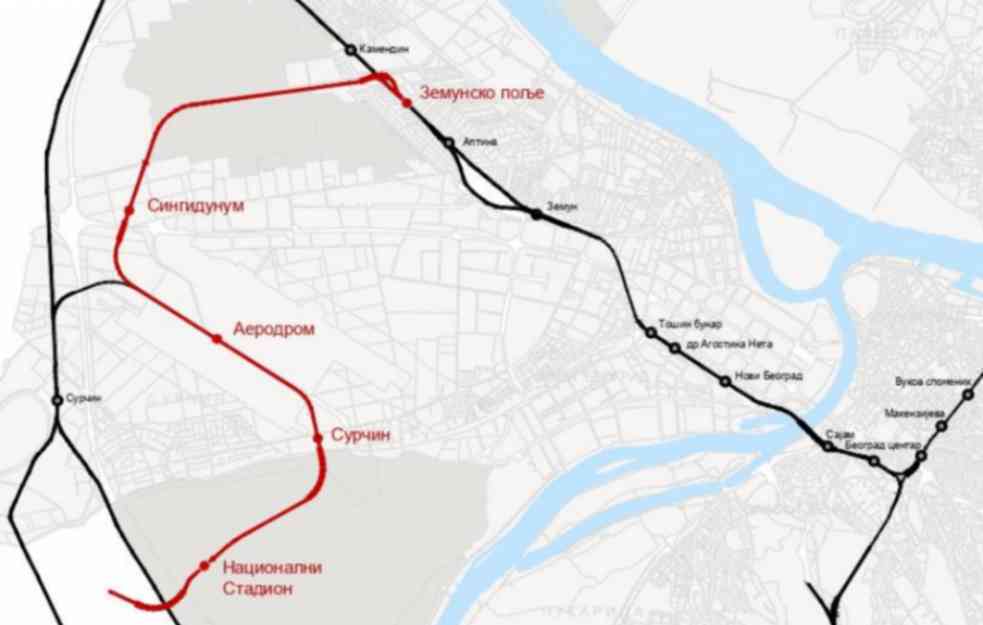 Eksproprijacija počinje za prugu od Zemun polja do budućeg Nacionalnog stadiona