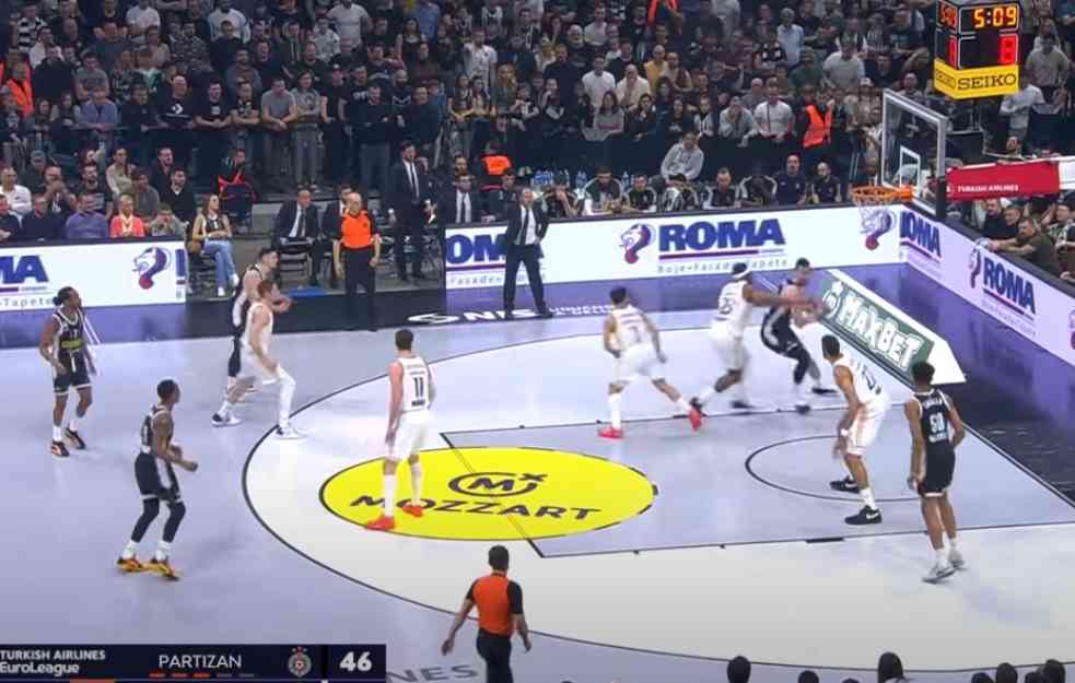 PARTIZAN IZGUBIO OD REALA U EVROLIGI: I dalje dobre šanse za top 10 (VIDEO)