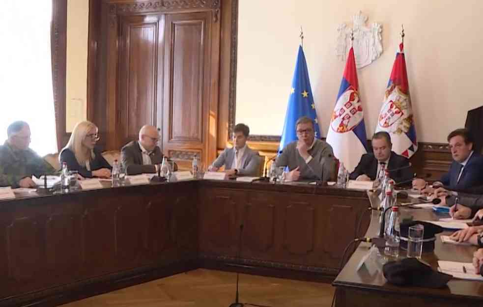 SEDNICA SAVETA ZA NACIONALNU BEZBEDNOST Dačić: Nema saznanja da Srbiji preti teroristički akt!