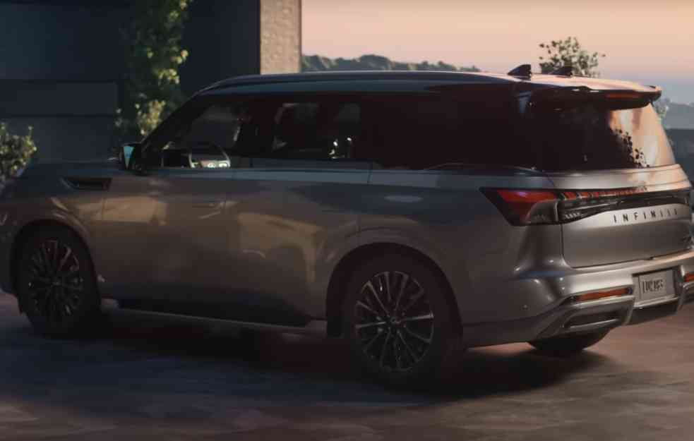 Infiniti QX80, auto koji vam meri temperaturu i snima vas za Instagram