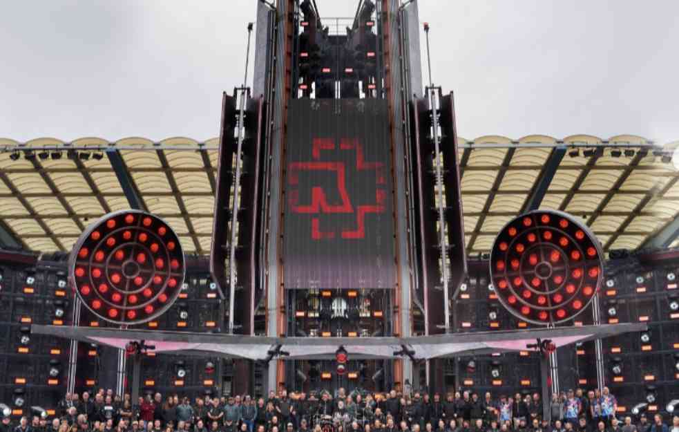 Rammstein stiže u Beograd sa 77 šlepera opreme, montaža bine traje šest dana!