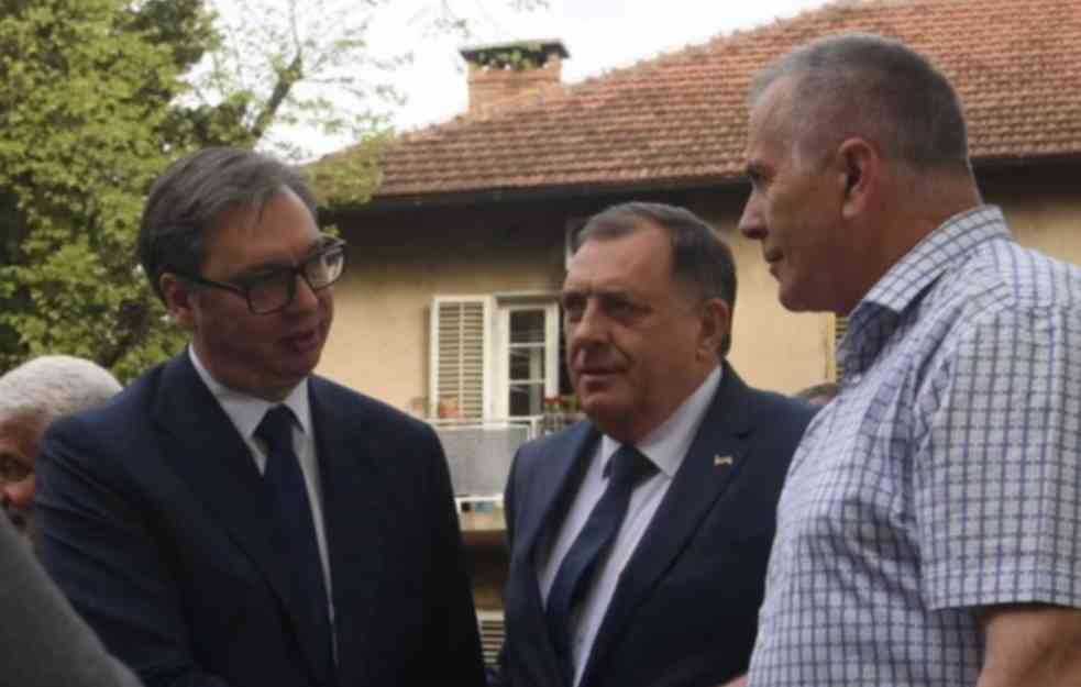 SA DODIKOM U JUNAČKOJ BILEĆI Vučić: Srbija će pomoći, svaki deo našeg naroda je podjednako važan, ma gde živeo! (FOTO)