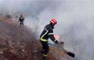 POŽARI NA OTVORENOM u Trgovištu, Tutinu, Lebanu i Prijepolju, vatrogasci u akciji