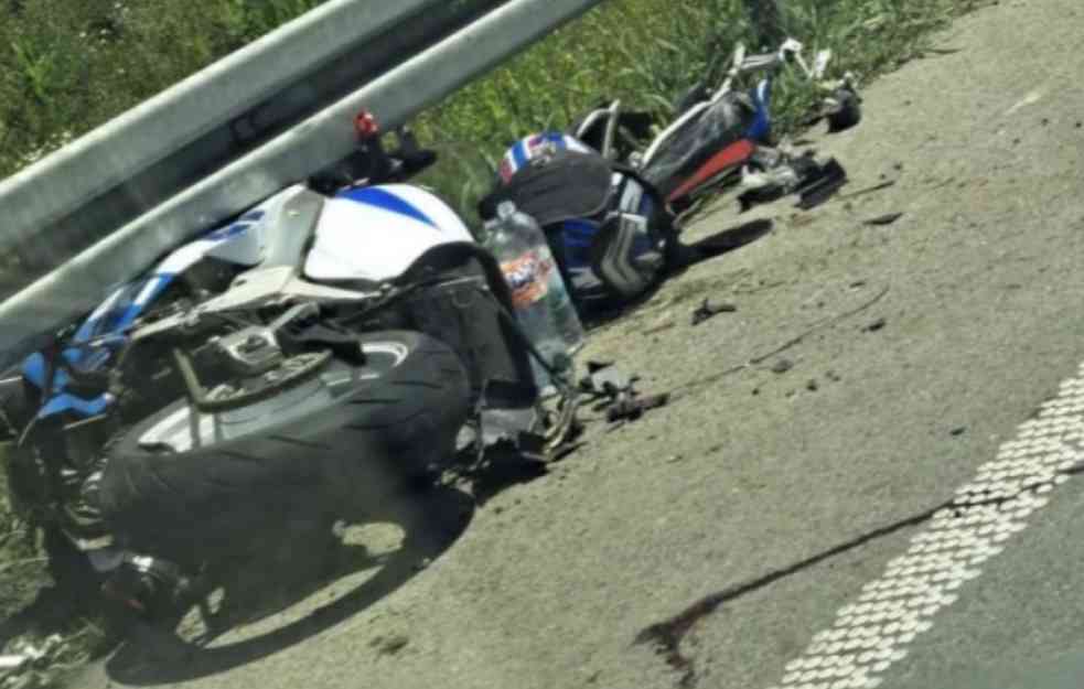 Užasan udes na auto-putu "Miloš Veliki": Devojka i momak podleteli motorom pod bankinu
