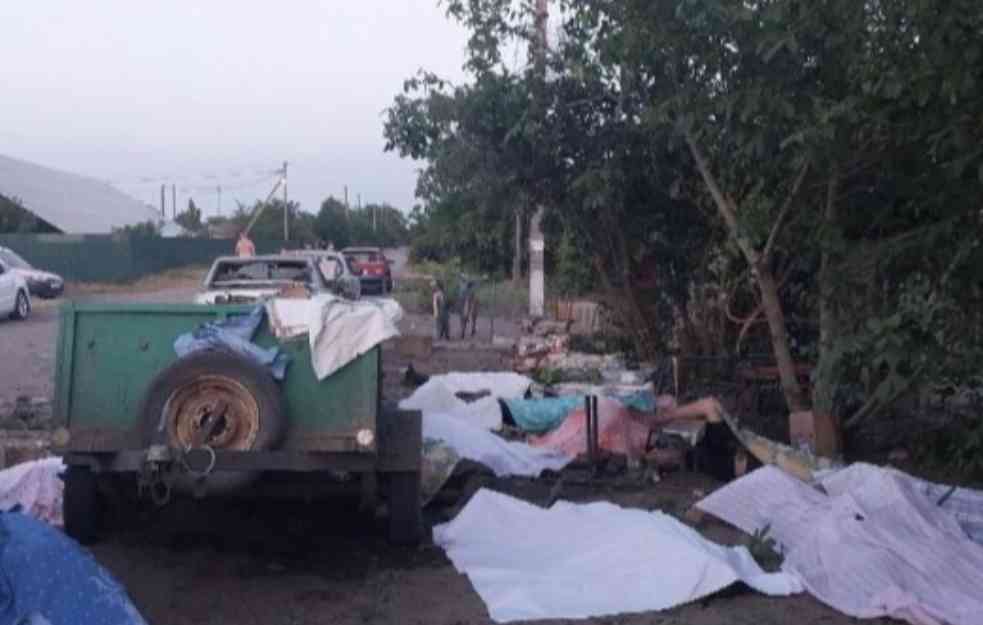 MASAKR KOD HERSONA: Ukrajinske rakete raznele prodavnicu, poginula 22 meštana (FOTO)