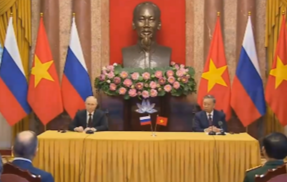 Rusija će da gradi NUKLEARNI CENTAR u Vijetnamu: Danas u poseti Putin i To Lam usvojili izjavu