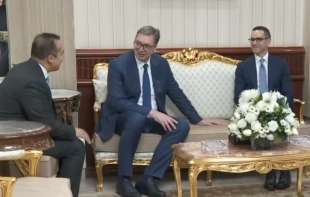 VUČIĆ U DVODNEVNOJ POSETI EGIPTU: Danas <span style='color:red;'><b>potpisi</b></span>vanje niza sporazuma o saradnji (FOTO)