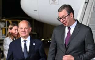 Olaf Šolc sleteo u Beograd! Nemačkog kancelara dočekao predsednik Vučić (FOTO)