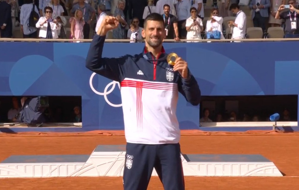 NOLE, TI SI PONOS CELOG SRPSTVA: Ovako je Đoković osvojio i slavio olimpijsko ZLATO! (VIDEO, FOTO)