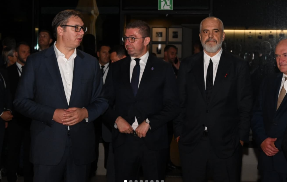 Vučić prisustvovao radnoj večeri na Samitu u Dubrovniku