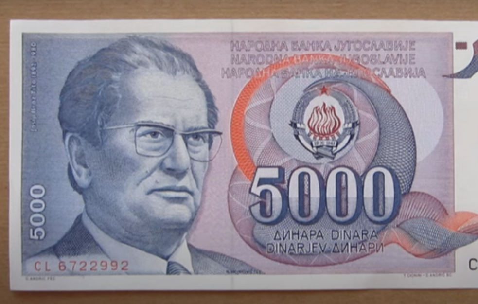  Novčanica sa likom Tita imala je samo jednu ali neoprostivu grešku: Nikad je niko nije ni primetio