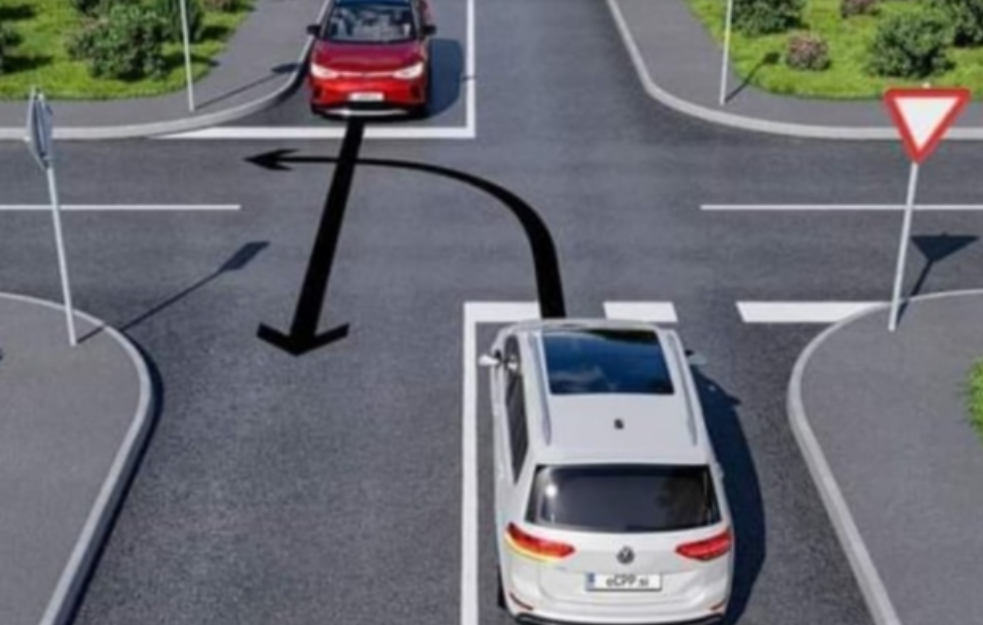 Znate li ko na ovoj slici ima prednost? Ovo saobraćajno pravilo posvađalo je auto škole i sud