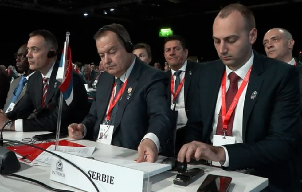 Dačić prisustvovao na zasedanju Generalne skupštine Interpola u Glazgovu
