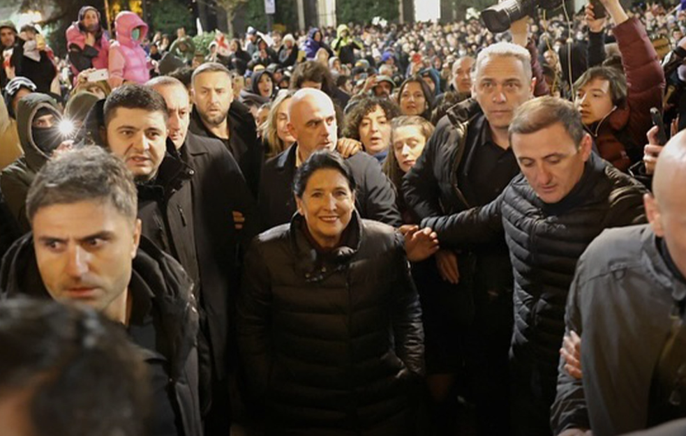 Predsednica Gruzije optužila vladu za ustavni udar
