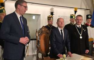 <span style='color:red;'><b>Predsednik Srbije</b></span> stigao u Nemačku: Danas se sastaje sa Šolcem