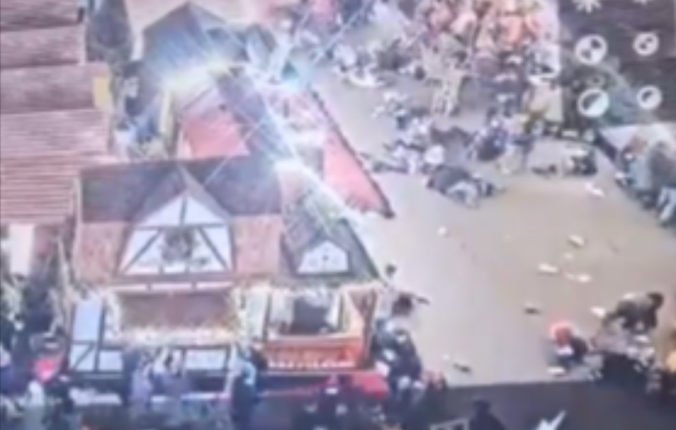 TERORISTIČKI NAPAD U NEMAČKOJ! 11 mrtvih i 60 povređenih, pogledajte jezivi snimak napada!
