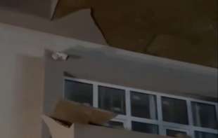 Pala <span style='color:red;'><b>fasada</b></span> sa Doma zdravlja u Ljubiću: Kako su je pravili, toliko je i stajala (VIDEO)