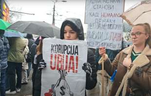 Studentski protest: Blokirana cela Mostarska petlja