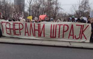 GENERALNI ŠTRAJK - OPŠTA GRAĐANSKA NEPOSLUŠNOST: Studenti pozvali Srbiju da u petak stane!