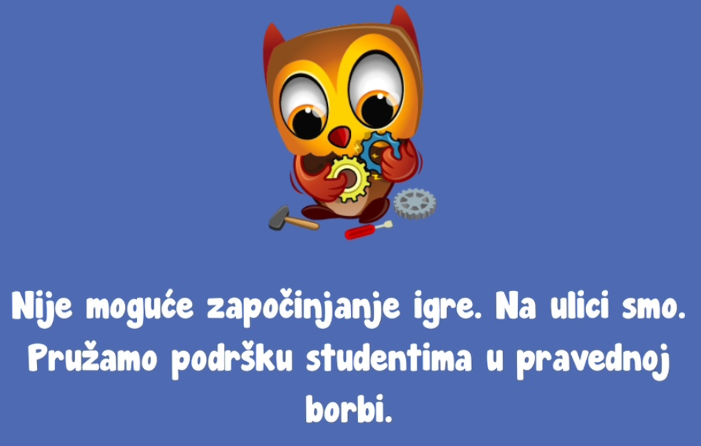  DANAS NEMA IGRANJA! Popularna igrica 
