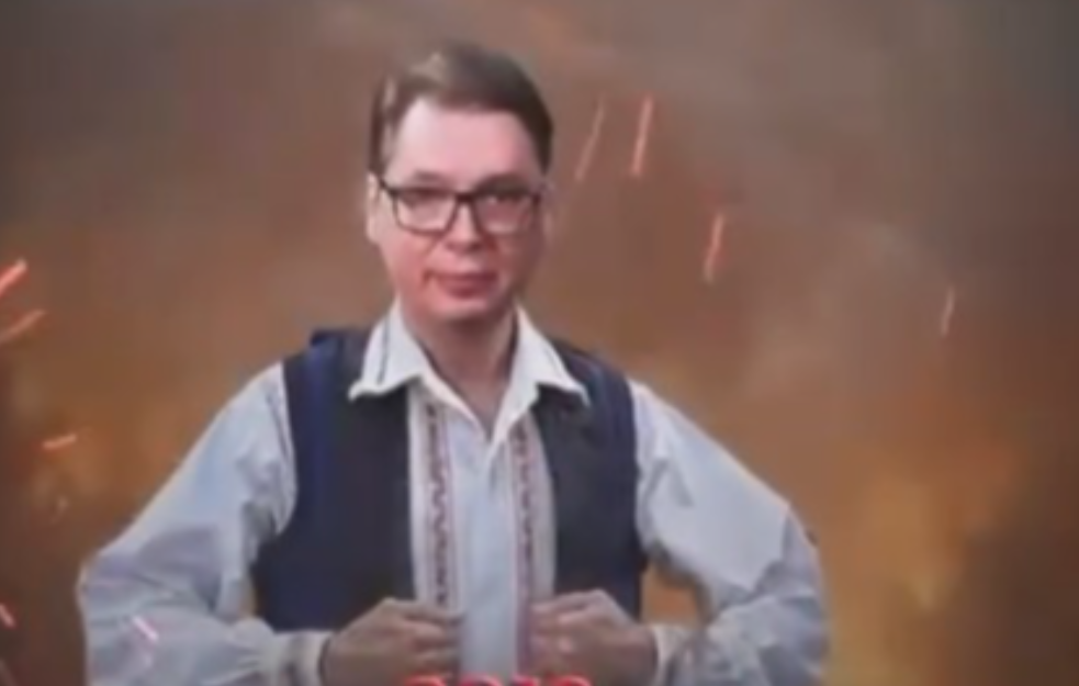 Vučić u jeleku i opancima, na glavi mu šajkača: Siniša Mali objavio snimak sa porukom 