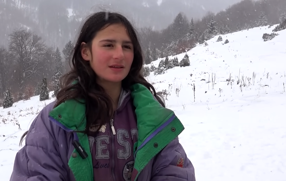 Desanka, devojčica iz planinskog kraja: "Viđala sam vukove i medvede, ali za sve treba volja i borba" (VIDEO)