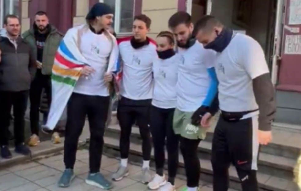 Maratonci iz Kragujevca stižu u Beograd oko 21 čas