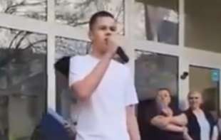 Đaci i roditelji protiv blokadera: Novosađani ustali za slobodu (VIDEO)
