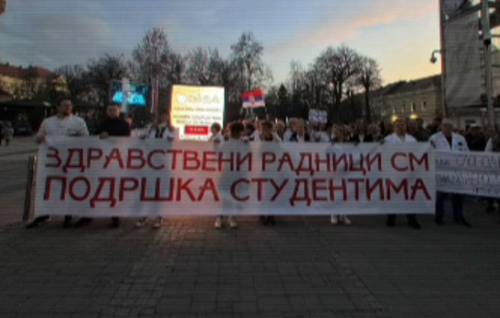 Zdravstveni radnici će 15. marta biti podrška studentima: 