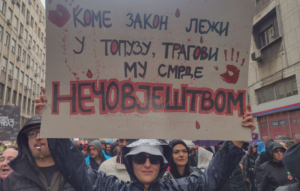 PROTEST U SLIKAMA: Evo kako izgleda Beograd danas (FOTO i VIDEO)