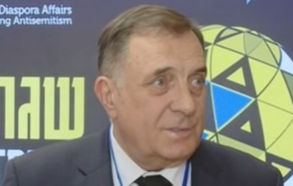 Izraelski zvaničnici zatražili od Dodika da napusti konferenciju o antisemitizmu