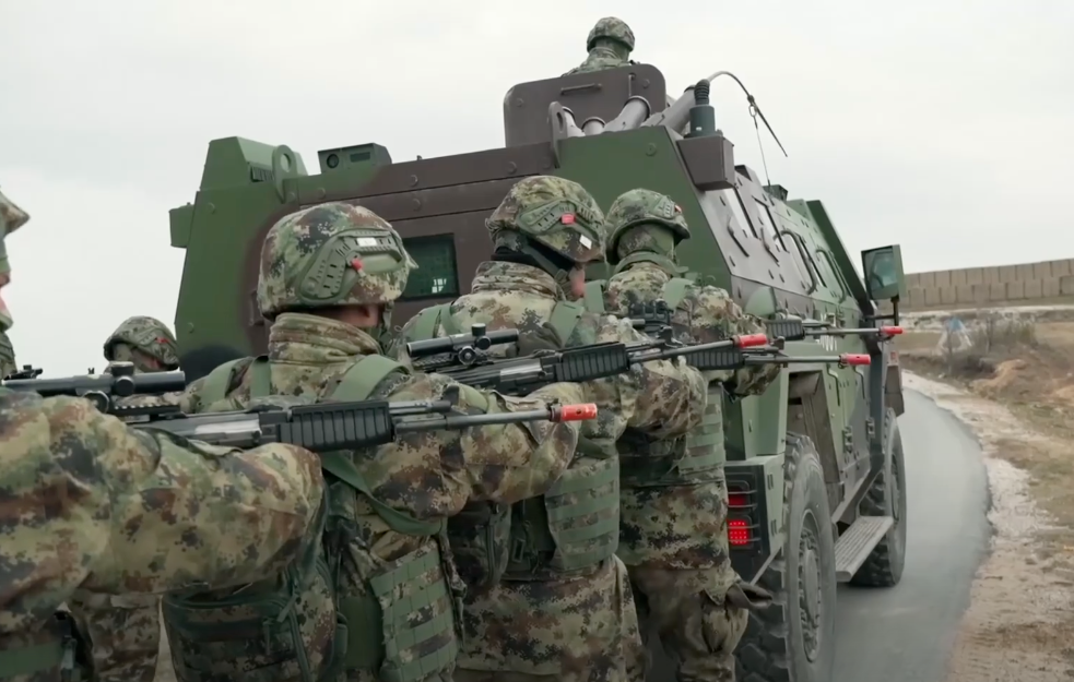 Pešadijska četa Prve brigade uspešno prošla proveru za angažovanje u Libanu