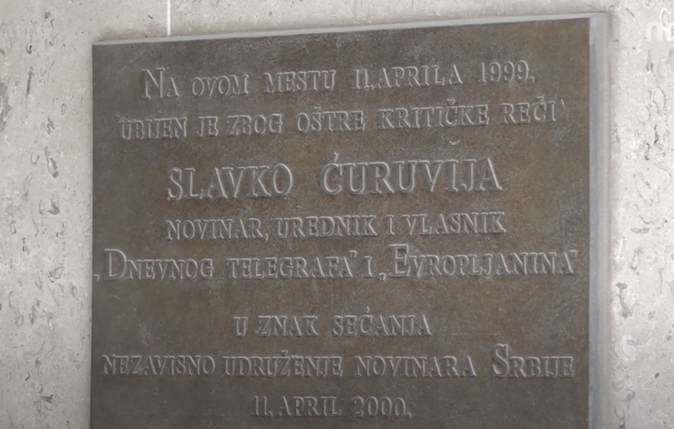 Danas se navršava 26 godina od ubistva novinara Slavka Ćuruvije