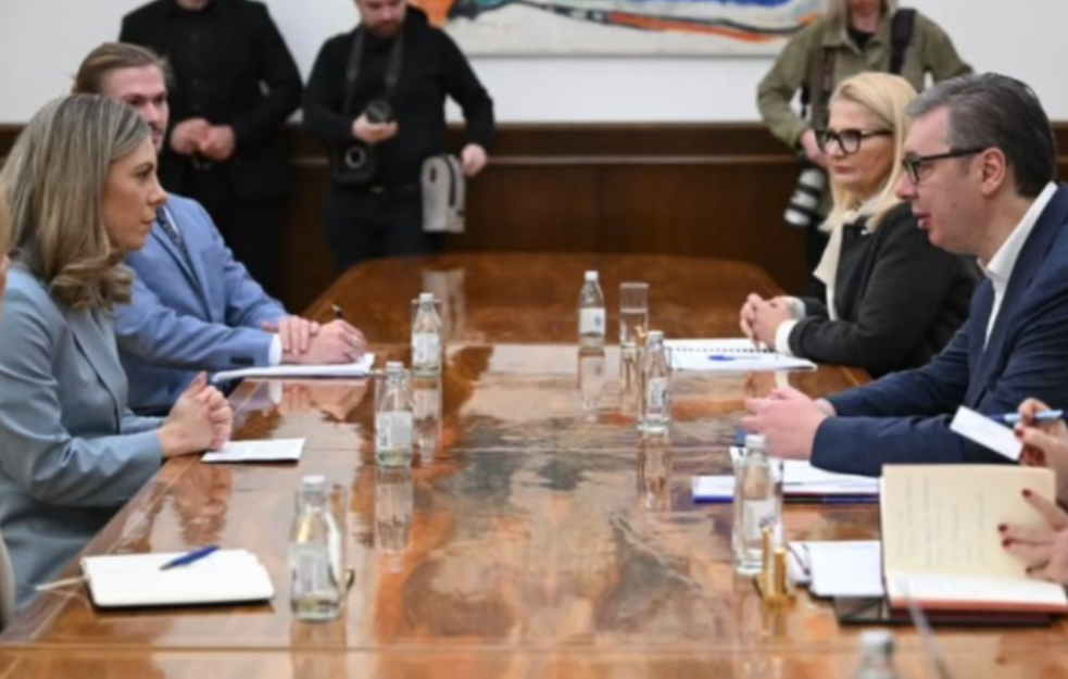 Nakon razgovora sa Vučićem, švedska ministarka poručila: Nije tačno da Zapad podržava obojenu revoluciju u Srbiji