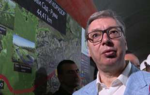 Vučić obilazi radove u tunelu Iriški venac: 