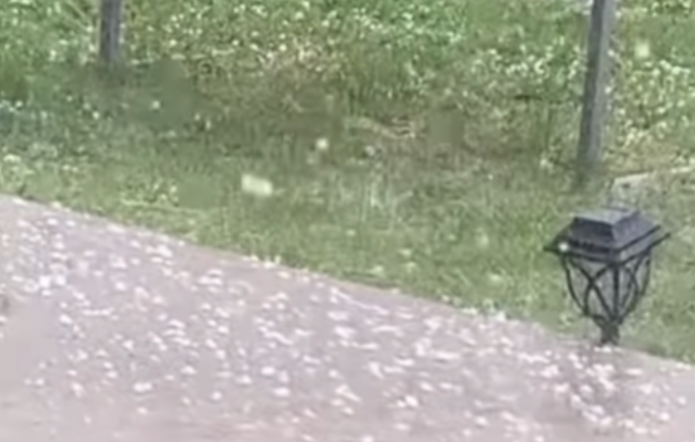 Nevreme pogodilo Aranđelovac i okolinu: Pljuštalo kao iz kabla, zabelelo se od grada (VIDEO)