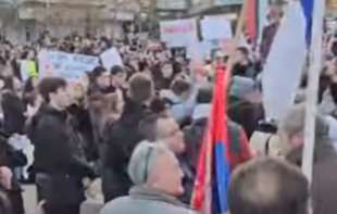 Protest studenata medicine u Nišu zbog dopisa dekana i kolegijuma