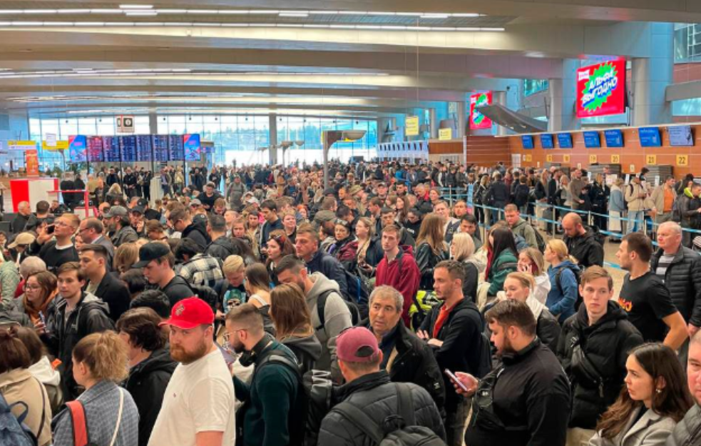 Ukrajina pokrenula napad na Moskvu: Poremećen rad na aerodromima (VIDEO)