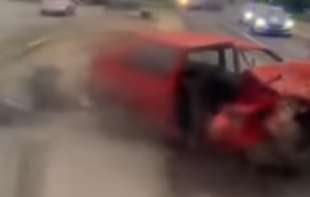 Saobraćajna nesreća kod Smedereva: Jedna osoba nastradala (VIDEO)