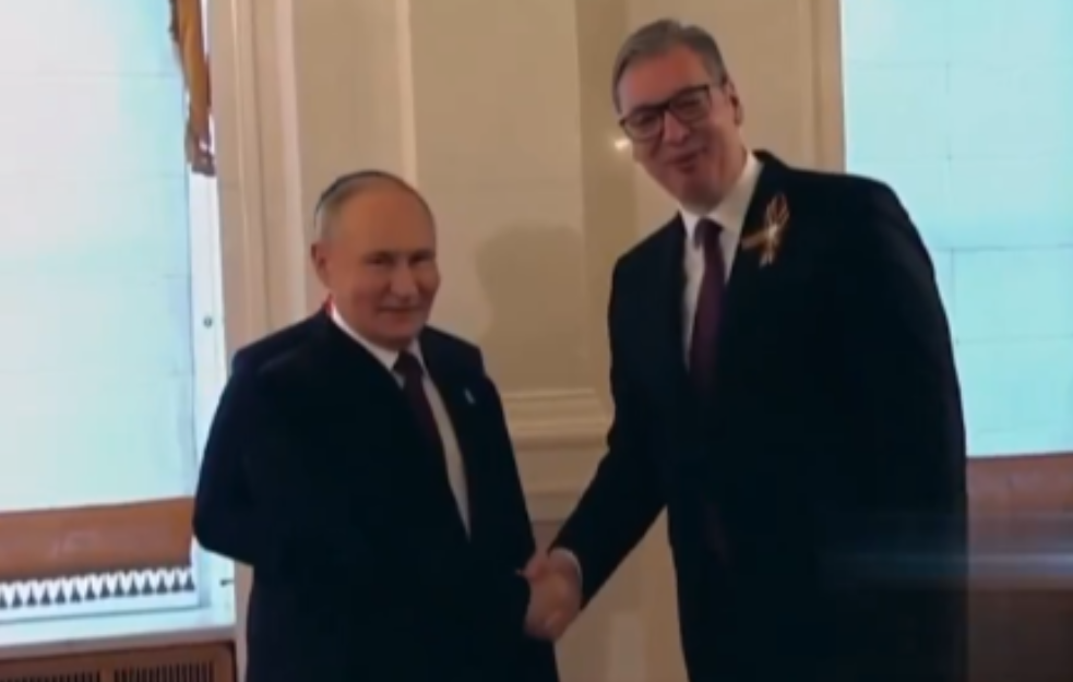 Vučić se sastao sa Putinom (VIDEO)