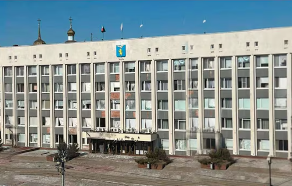 Ukrajinski dron napao zgradu ruske vlade u Belgorodskoj oblasti